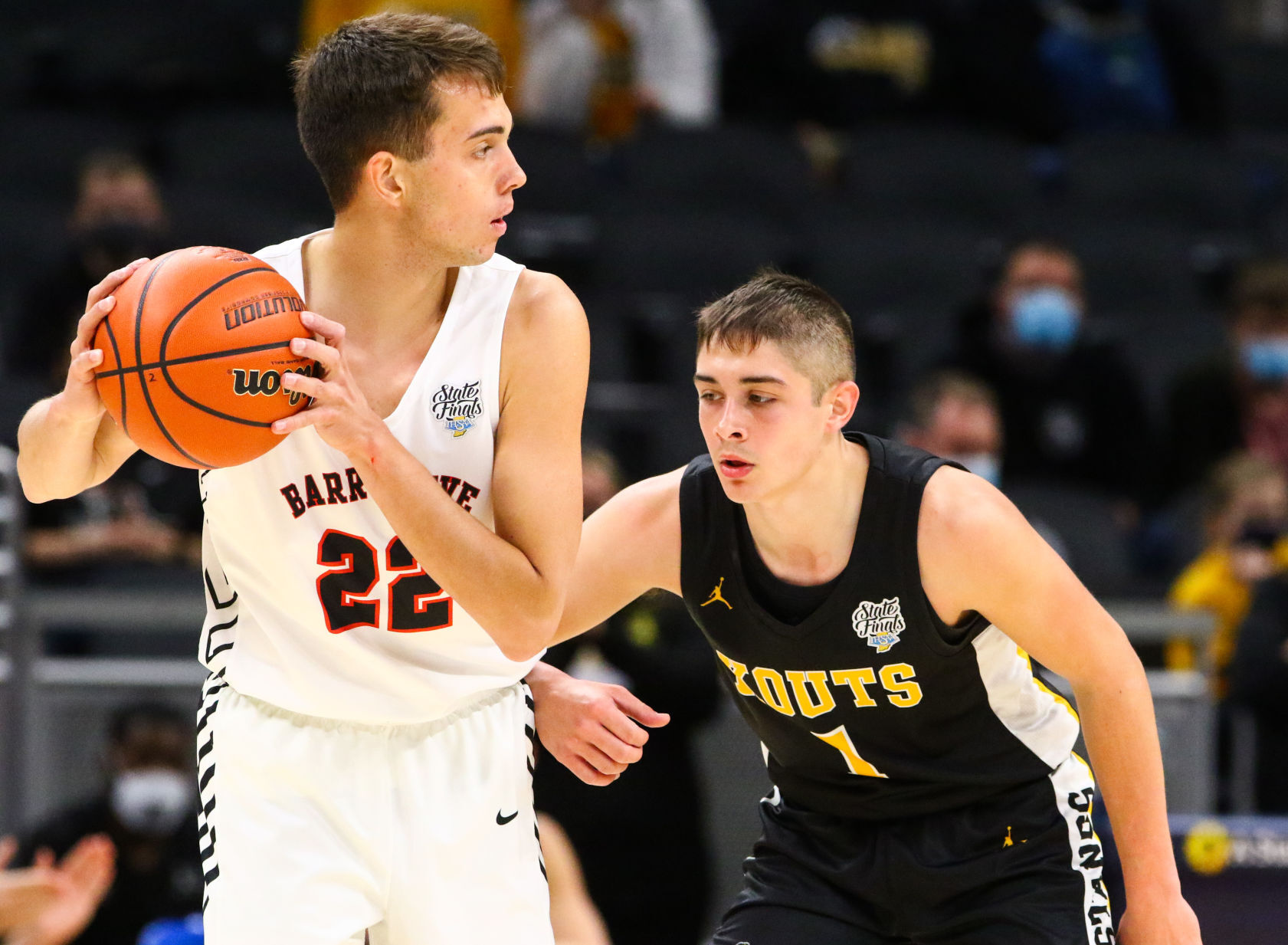 Gallery: Class A boys basketball state final: Kouts vs. Barr-Reeve
